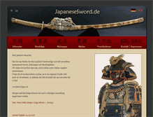 Tablet Screenshot of japanesesword.de